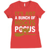 it's just a bunch of hocus pocus Ladies Fitted T-Shirt