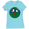 who watches the pizza Ladies Fitted T-Shirt