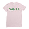 santa i'm a big fun Ladies Fitted T-Shirt