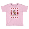 ugly sweater fight christmas t shirts Toddler T-shirt