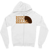 round balls Zipper Hoodie