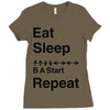 loop detected Ladies Fitted T-Shirt