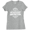 skilled enough to become an archaeologist Ladies Fitted T-Shirt