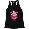 quens are born [your date] Racerback Tank