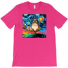 Totoro Van Gogh Parody T-Shirt