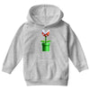 nintendo mario brothers piranha plant Youth Hoodie