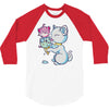 mice cream 3/4 Sleeve Shirt