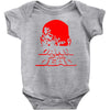 dawn of the dead retro 70s horror zombie film Baby Onesie