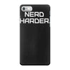 nerd harder iPhone 7 Case