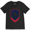 land of the free shield V-Neck Tee