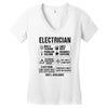 Electrician Women's V-Neck T-Shirt