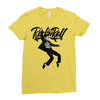 Elvis Presley Rock N Roll Ladies Fitted T-Shirt