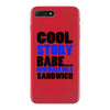 cool story babe white t shirt now make me a sandwich college humor fun iPhone 7 Plus Case