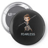fearless Pin-back button