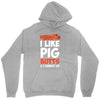 i like pig butts and i cannot lie Unisex Hoodie