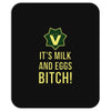 milk and eggs Mousepad
