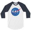 gay 3/4 Sleeve Shirt