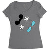 Creating a Little Disney Magic Character Women's Triblend Scoop T-shirt