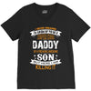 Super Cool Daddy Of A Freaking Awesome Son V-Neck Tee