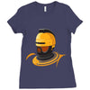 robo t Ladies Fitted T-Shirt
