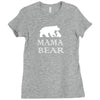 Mama Bear Ladies Fitted T-Shirt