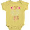 love hair stylist Baby Bodysuit