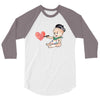 Cute Painter 3/4 Sleeve Shirt