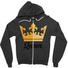 queen Zipper Hoodie