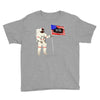 Astronaut Celebrating Independence  Day at 1776 Youth Tee