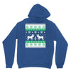 reindeer christmas ugly sweater Unisex Hoodie