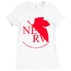 neon genesis evangelion anime nerv logo Ladies Fitted T-Shirt