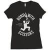 runs with scissors Ladies Fitted T-Shirt