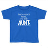 the cool fun and favorite aunt Toddler T-shirt