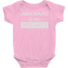 awkward is my specialty Baby Onesie