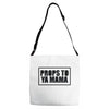 props to ya mama Adjustable Strap Totes