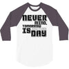 never mind 3/4 Sleeve Shirt