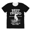Best Friend Great Dane All Over Women's T-shirt
