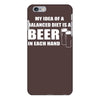 beer drinkers beer diet balance iPhone 6/6s Plus Case