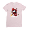 deadpool Ladies Fitted T-Shirt