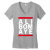 ali bomaye Women's V-Neck T-Shirt