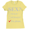 Sex Yes Please Ladies Fitted T-Shirt