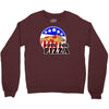 vote for pizza Crewneck Sweatshirt