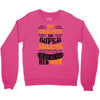 My Daughter Is Super Awesome Her Mom Crewneck Sweatshirt