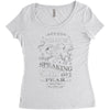 undoomed freedom Women's Triblend Scoop T-shirt
