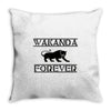 wakanda forever 2 Throw Pillow