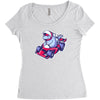 fossil fueled Women's Triblend Scoop T-shirt