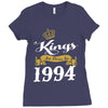 kings are born in 1994 Ladies Fitted T-Shirt
