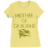 mother of dragons Ladies Fitted T-Shirt
