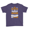 My Daughter Is Super Awesome Her Mother Youth Tee