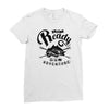 get ready for adventure Ladies Fitted T-Shirt